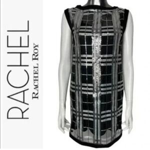 RACHEL Rachel Roy Cocktail Dress Black Size 10